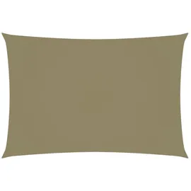 vidaXL Sonnensegel Oxford-Gewebe Rechteckig 2,5x4,5 m Beige