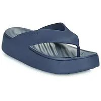 Crocs  Zehentrenner Getaway Platform Flip  in Blau, 36 / 37