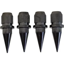 Dynavox Sub-Watt-Absorber 1St, 1.5x1.5x4cm, Schwarz