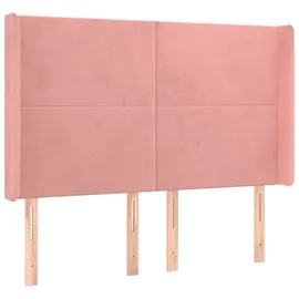 vidaXL Boxspringbett 140 x 200 cm Rosa