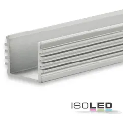 LED Aufbauprofil SURF12 BORDERLESS Aluminium eloxiert 200cm