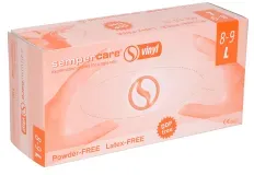 Sempercare® Einmalhandschuhe Vinyl, ungepudert 3000001971 , 1 Karton = 10 Packung = 1000 Stück, Größe S