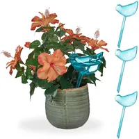 Relaxdays Bewässerungskugeln hellblau 4 St.