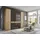 Wiemann Drehtürenschrank Cardiff 246,3 x 216 x 58 cm Braun