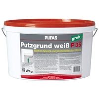 Pufas Putzgrund weiß P35 grob 22kg 026304000 - 22