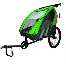 BELLELLI Trailblazer Fahrradanhänger - Green - Max 45 kg