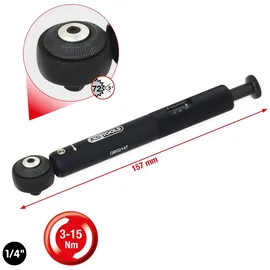 KS Tools Drehmomentschlüssel 1/4" Mini 3-15 Nm
