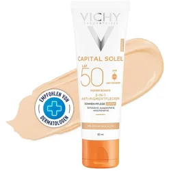 Vichy Ideal Soleil Anti Pigmentflecken Cr.lsf 50+
