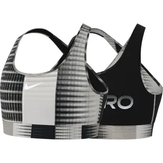 Nike Mädchen Pro Wendbarer Dri-fit (Ältere Kinder, Sport-BH, Black/White, 14-15 Jahre EU