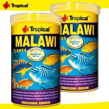 Tropical 2 x 1000 ml Malawi Flakes | Für Malawisee-Cichliden der Mbuna-Gruppe - 2 l