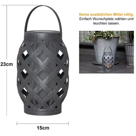 Star Trading LED Solar Laterne [Energieklasse A]