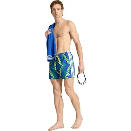 adidas Football-Inspired Graphic Badeshorts Gelb/Weiß XXL