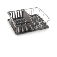 Metaltex Aquatex Plus Abtropfgestell 37 x 12,6 x 31 cm Grau
