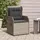 vidaXL Gartenbank 2 pcs 110 x 60 x 80 cm Grau