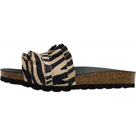 Verbenas Rocio Serraje Volante Zeb Pantolette Schwarz - 37 EU