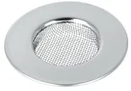 Metaltex Haarfangsieb 297575 010 , Material: Inox-Edelstahl, Ø 7,5 cm