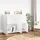 vidaXL Sideboard 91 x 75 x 29,5 cm Weiß