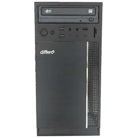 Differo Desktop-PC i5-12400 16 GB RAM 1 TB SSD Intel UHD Graphics Win 11