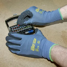 Keron Kerbl 297293 ActivGrip Advance, Nitrilbeschichtung, Größe 9