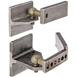 Alberts® Hebetorbeschlag f.Metalltore f.unebene Geländeverläufe,z.Anschweißen