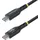 Startech USB-C 1 m Schwarz