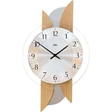 Selva SELVA Funk-Wanduhr Buche Simbach - Weiß