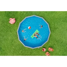 BESTWAY Hydrium Stahlwandpool Komplett-Set Ø 549 x 132 cm inkl. Sandfilteranlage