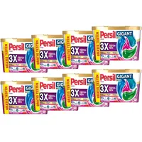 PERSIL Gigant Color DISCS 8er-Set – Colorwaschmittel mit 3x Tiefenrein-Formel – Für strahlend reine Wäsche & hygienische Frische in der Maschine