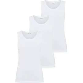 Ysabel Mora Tanktop YSABEL MORA, Damen, Gr. S, weiß, Single Jersey, Obermaterial: 95% Baumwolle, 5% Elasthan, hüftbedeckend, Rundhals, Tops Tanktop, breite Träger, weich, elastisch, Baumwollmix