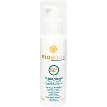 Biosolis Sonnencreme Gesichtscreme Creme LSF 50+ 50 ml