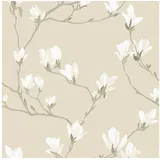 Laura Ashley Vliestapete Magnolia Grove Natural 10,05 x 0,52 m