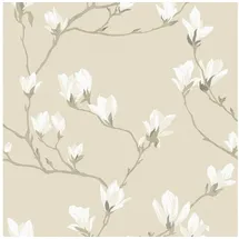 Laura Ashley Vliestapete Magnolia Grove Natural 10,05 x 0,52 m