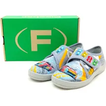 Fischer Kletthausschuh Grau 30