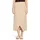Cartoon Wickelrock Damen Beige 38