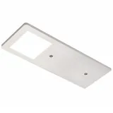 SO-Tech Domus Line led Aluminium Unterbauleuchte FYN SE D-MOTION (190 x 70 mm, 12V, 5W, 2700–6000 k, Micro12, gebürstet)