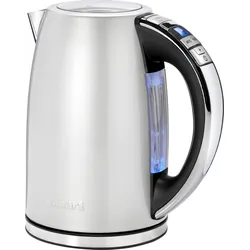 CUISINART Wasserkocher "CPK17SE Multi Temp" silberfarben (frosted pearl silber) Edelstahl Wasserkocher