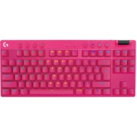 Logitech G PRO X TKL Lightspeed, rosa, GX-BROWN, USB/Bluetooth, FR (920-012156)