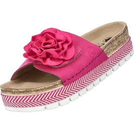 Rieker Damen Pantoletten 69562-31 rosa