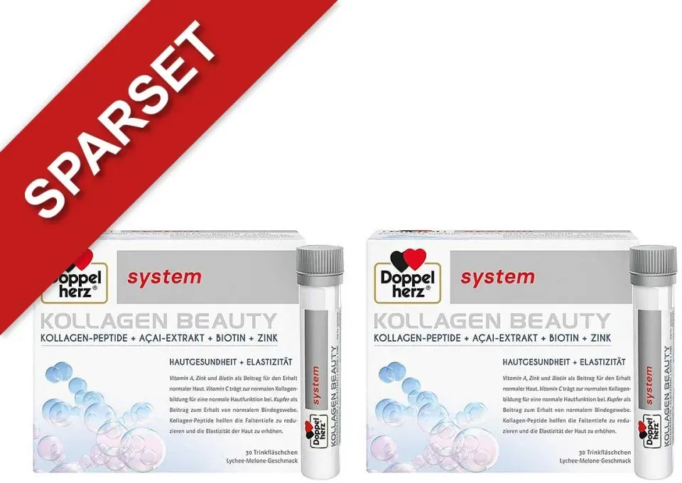 Doppelherz Kollagen Beauty System Trinkfläschchen