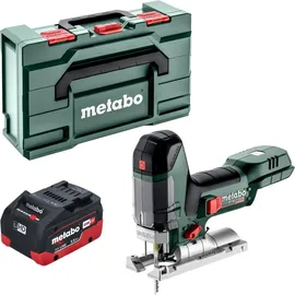 Metabo ST 18 LT 130 BL Akku Stichsäge 18 V 130 mm Brushless + 1x LiHD Akku 5,5 Ah + Metabox - ohne