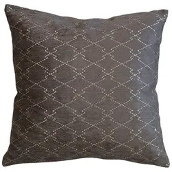 Chic Antique Moulin Kissen mit Gold Muster, mokka, L50/B50 cm mokka