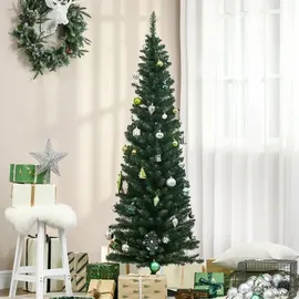 Homcom Weihnachtsbaum 390 Spitzen Grün 180 cm