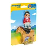 Playmobil 1.2.3 Reiterin mit Pferd 6973