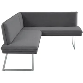K+W Komfort & Wohnen Eckbank 86x60 cm Flachgewebe Q2 2250 langer Schenkel rechts oder links