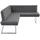 K+W Komfort & Wohnen Eckbank 86x60 cm Flachgewebe Q2 2250 langer Schenkel rechts oder links