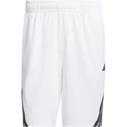 adidas Legends 3-Streifen Basketballshorts Herren JN4739 - white/black L/7"