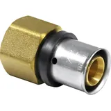 heima24 Press-Übergangsstück Messing 16 mm x Rp 1/2