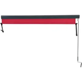 Mendler Vertikalmarkise 250 x 180 cm Bordeaux-rot Stoff