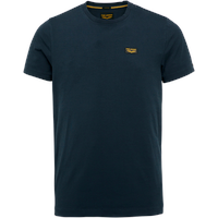 PME Legend Herren Rundhals T-Shirt GUYVER Regular Fit Blau 5073 S