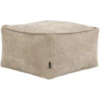 I.C.O.N. icon Sitzpouf Beige, Kunststoff, 40x24x40 cm, Hergestellt in